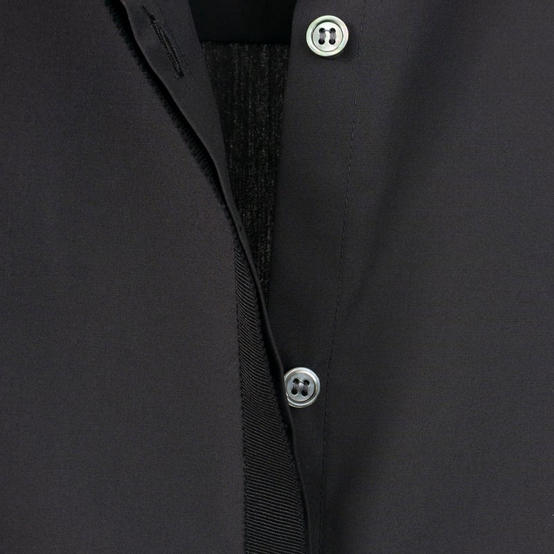 250144 グログランヒヨクスタンドカラーシャツ | Manna