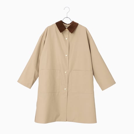 美品】Manna グレー ニット ロングコート 美品】Manna グレー ニット