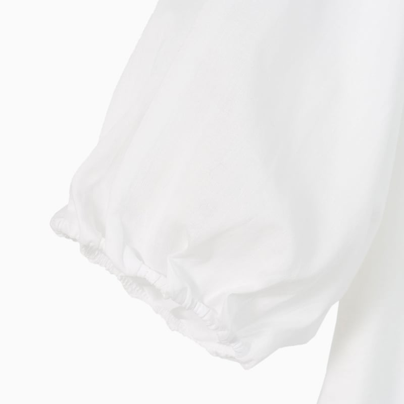 トップス cucucu 253089 ミニ裏毛シアースリーブTシャツ | Manna