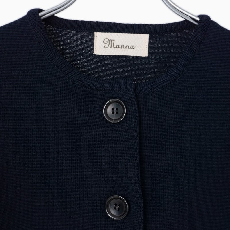255398 TCミラノリブクルーネックジャケット | Manna