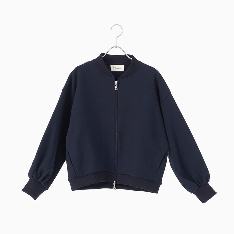 Manna マンナ　★今期★新品★ラメ裏毛ジップブルゾン★週末価格★ Manna マンナ ☆今期☆新品☆ラメ裏毛ジップブルゾン☆週末価格☆