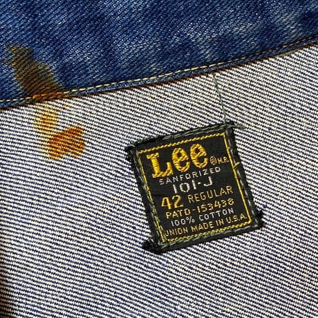 1970's Lee 101-J Denim Jacket