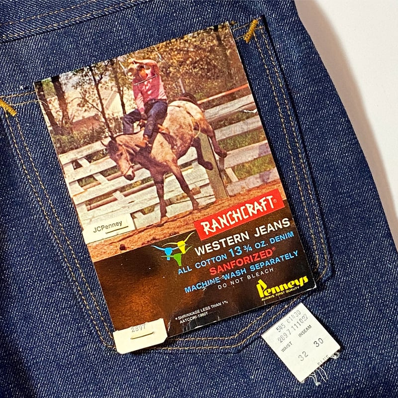1960's RANCHCRAFT Denim Pants Deadstock | Unwave