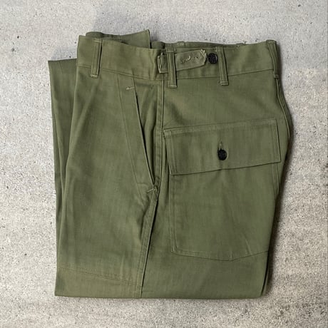 1940's US.ARMY M-47 Herringbone Trousers Deadstock