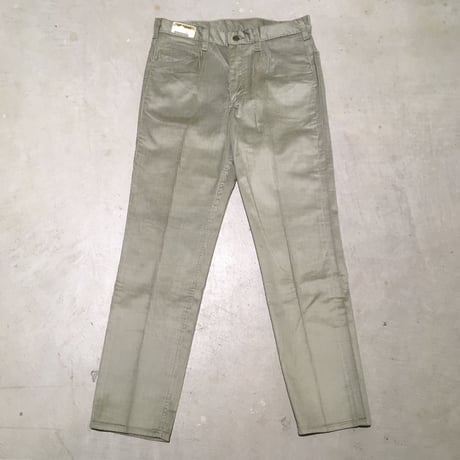 1960's Lee Leens Corduroy Tapered Pants Deadstock