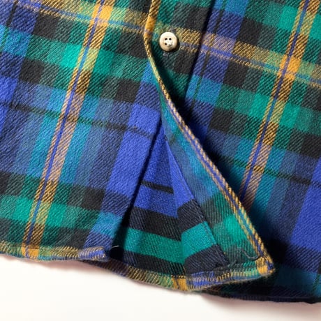 1980's FIVE BROTHER Heavy Flannel L/S Shirt Deadstock