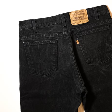 1990's Levi's 505 Black Denim Pants
