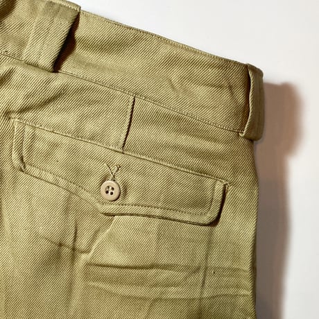 1950〜60's French Army M-52 Chino Trousers Deadstock
