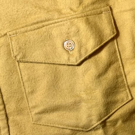 1970's Bullseye Bill Chamois Cloth L/S Shirt Deadstock