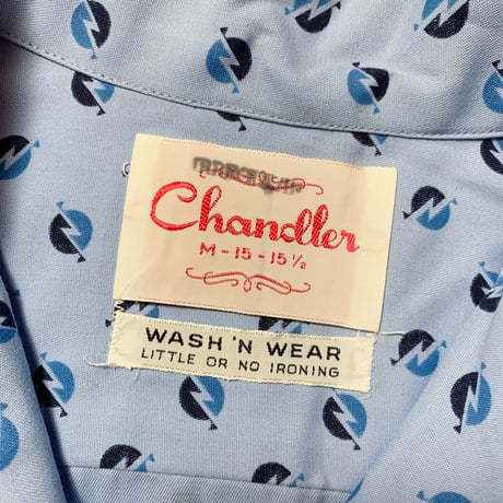 1960's Chandler Rayon L/S Shirt Deadstock