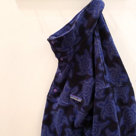 1990's Patagonia Synchilla Fleece Snap-T Zen Turtles Pattern