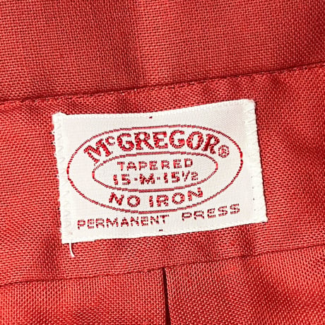 1960〜70's McGREGOR L/S Shirt Deadstock
