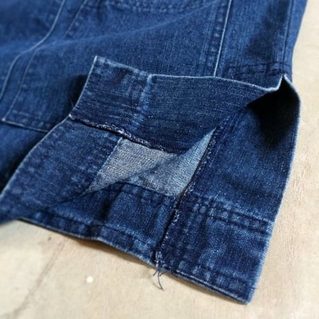 1990's east bay mercantile co. Indigo Denim China Jacket