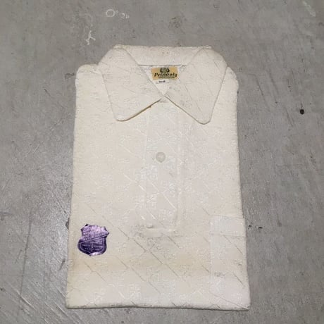 1950〜60's Princely Pullover S/S Shirt Deadstock