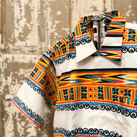 1960's ENGLISH SPORTS SHOP S/S Shirt Deadstock