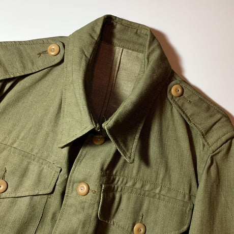 1950's British Army Green Denim Jacket Deadstock