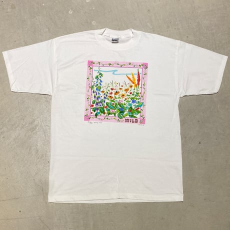 1990's〜 FABRIC ART Printed Tee Deadstock