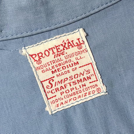 1960's PROTEXALL INC. L/S Shirt