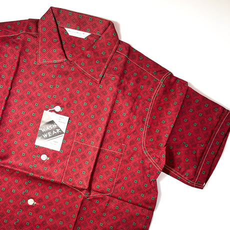 1960's Wash&Wear S/S Shirt Deadstock