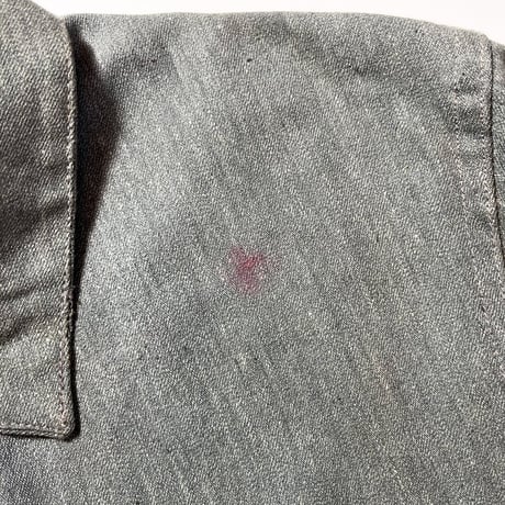 1940's〜 CARTER'S Green Covert Shop Coat Deadstock