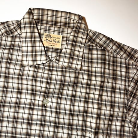 1960's Monte Carlo L/S Shirt Deadstock