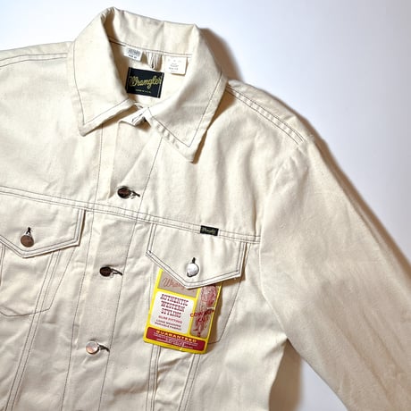 1970's Wrangler Cotton Canvas Jacket Deadstock