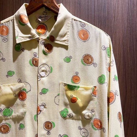 1960's Lance-Set Rayon L/S Shirt