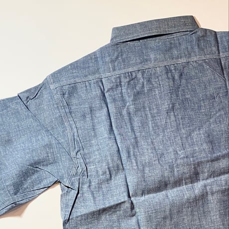 1950's〜 Powr House Chambray L/S Shirt Deadstock