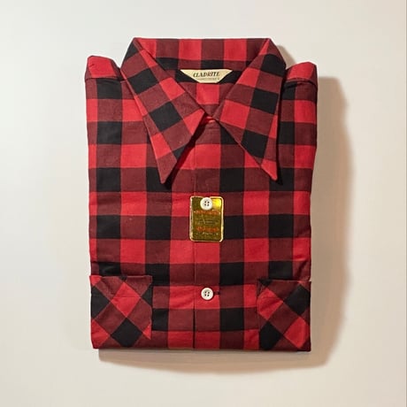 1950's CLADRITE Flannel L/S Shirt Deadstock