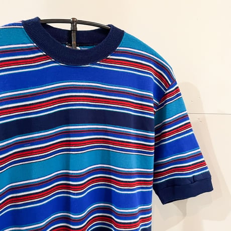 1970's TOWNCRAFT Border Tee