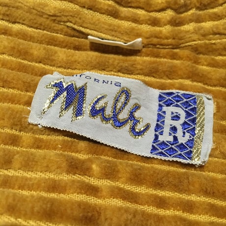 1960's Male Corduroy Double Breast L/S Shirt