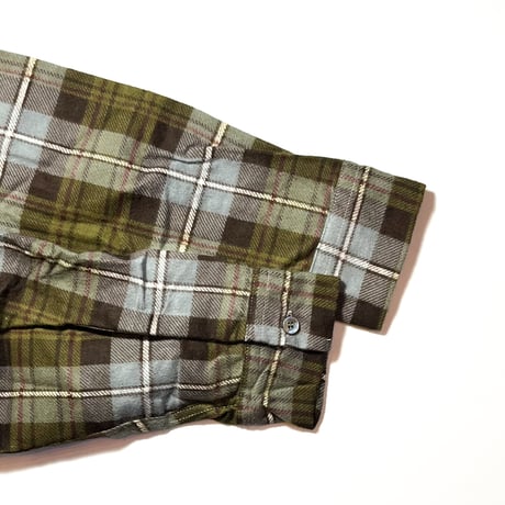 1960's Sandy Mac Donald Flannel L/S Shirt Deadstock