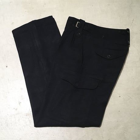 1950〜60's Royal Navy Wool Trousers Deadstock