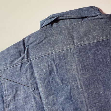 1960's OSHKOSH Chambray L/S Shirt Deadstock