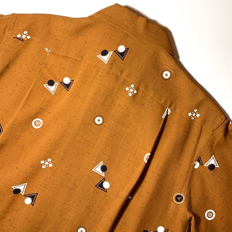 1950's Leed's Rayon L/S Shirt Deadstock