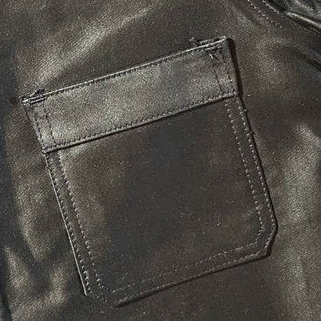 1950's KONECO Black Moleskin Jacket Deadstock