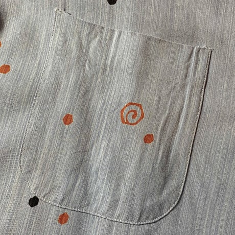 1950〜60's TOWNCRAFT Rayon L/S Shirt