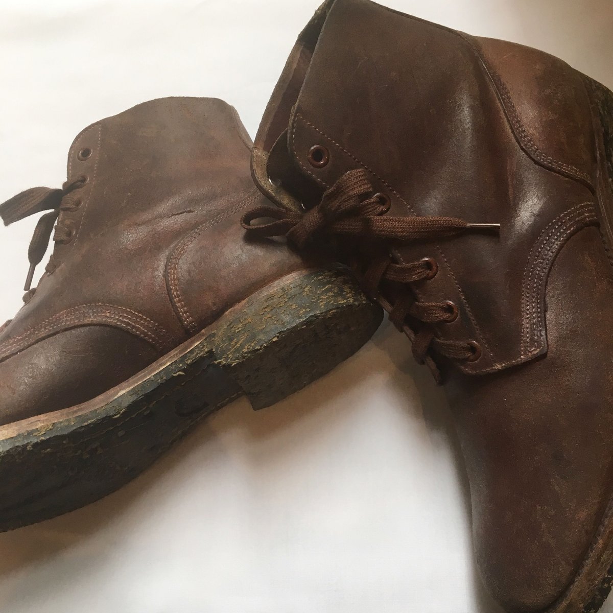 T*U様 40s M-43 ブーツ 8 1/2 usmc usnavy 1940's US.NAVY M-43 Roughout Boots | Unwave