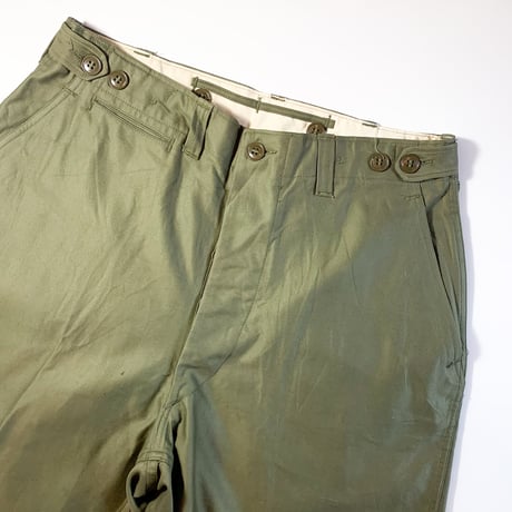 1940's US.ARMY M-43 Field Trousers Deadstock