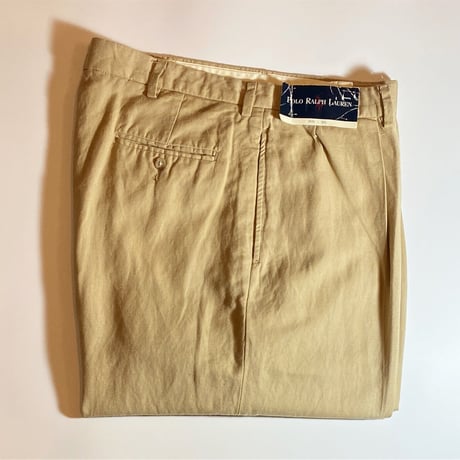1990's Ralph Lauren Linen Trousers Deadstock