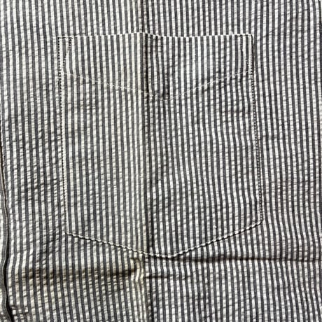 1960's GOLDEN AWARD Seersucker S/S Shirt Deadstock
