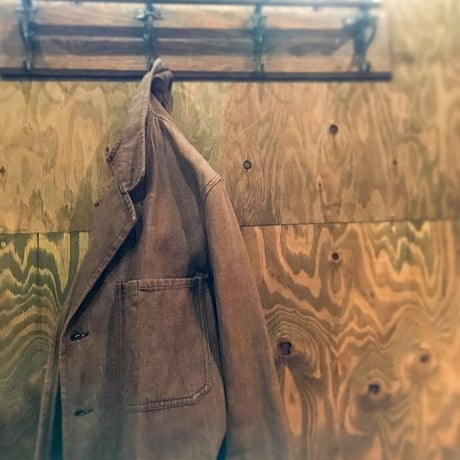 1950's British BOLENIUM Brown Denim Work Jacket