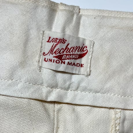 1930's〜 LOEB'S Cotton Trousers Deadstock