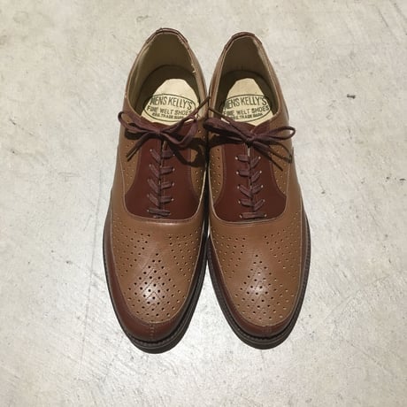 1950's MENS KELLY'S Leather Shoes Deadstock
