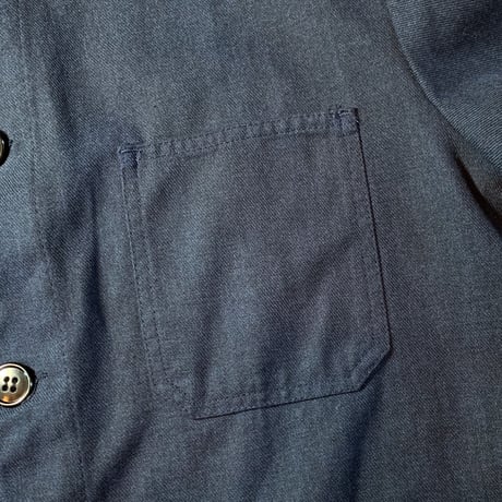 1950's〜 French Unknown Blue Covert Work Jacket