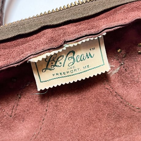 1960's〜 L.L.Bean Leather Bag