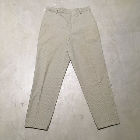 1960's Unknown Seersucker Tapered Pants