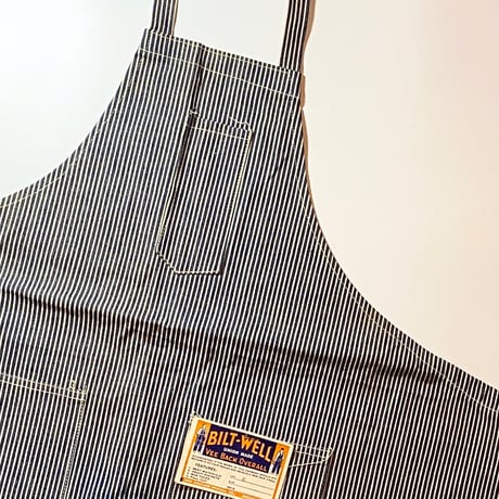 1940's BILT-WELL Hickory Apron Deadstock