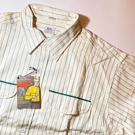 1960's Lee Coca-Cola Stripe L/S Shirt Deadstock