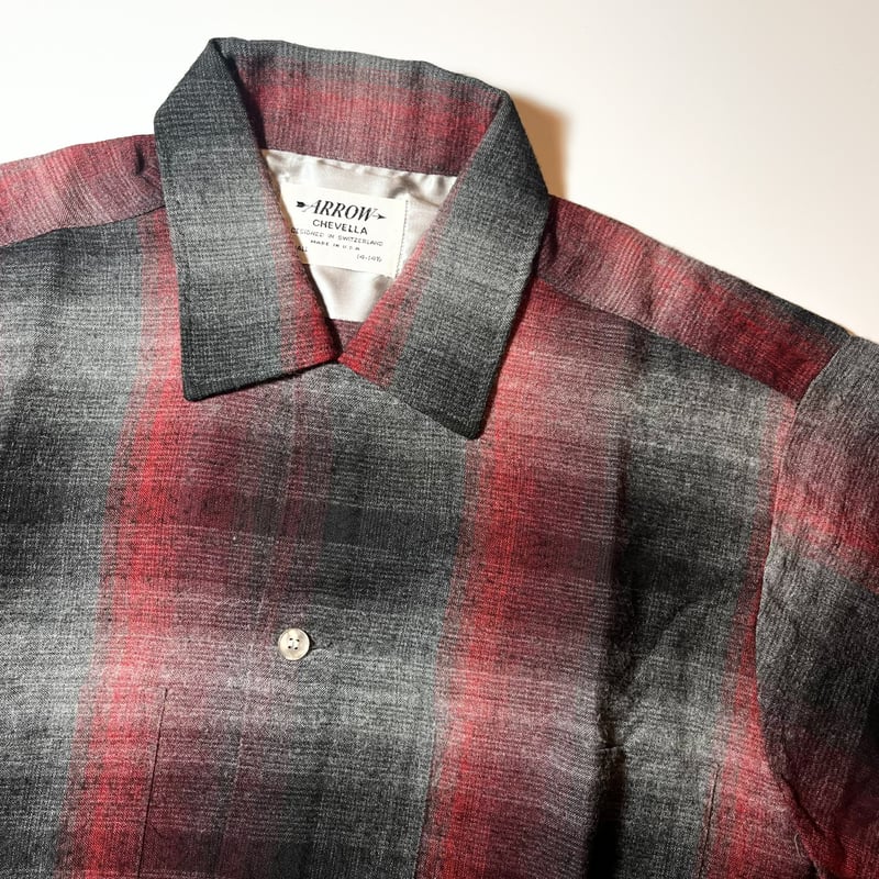 1960's ARROW Rayon L/S Shirt Deadstock | Unwave